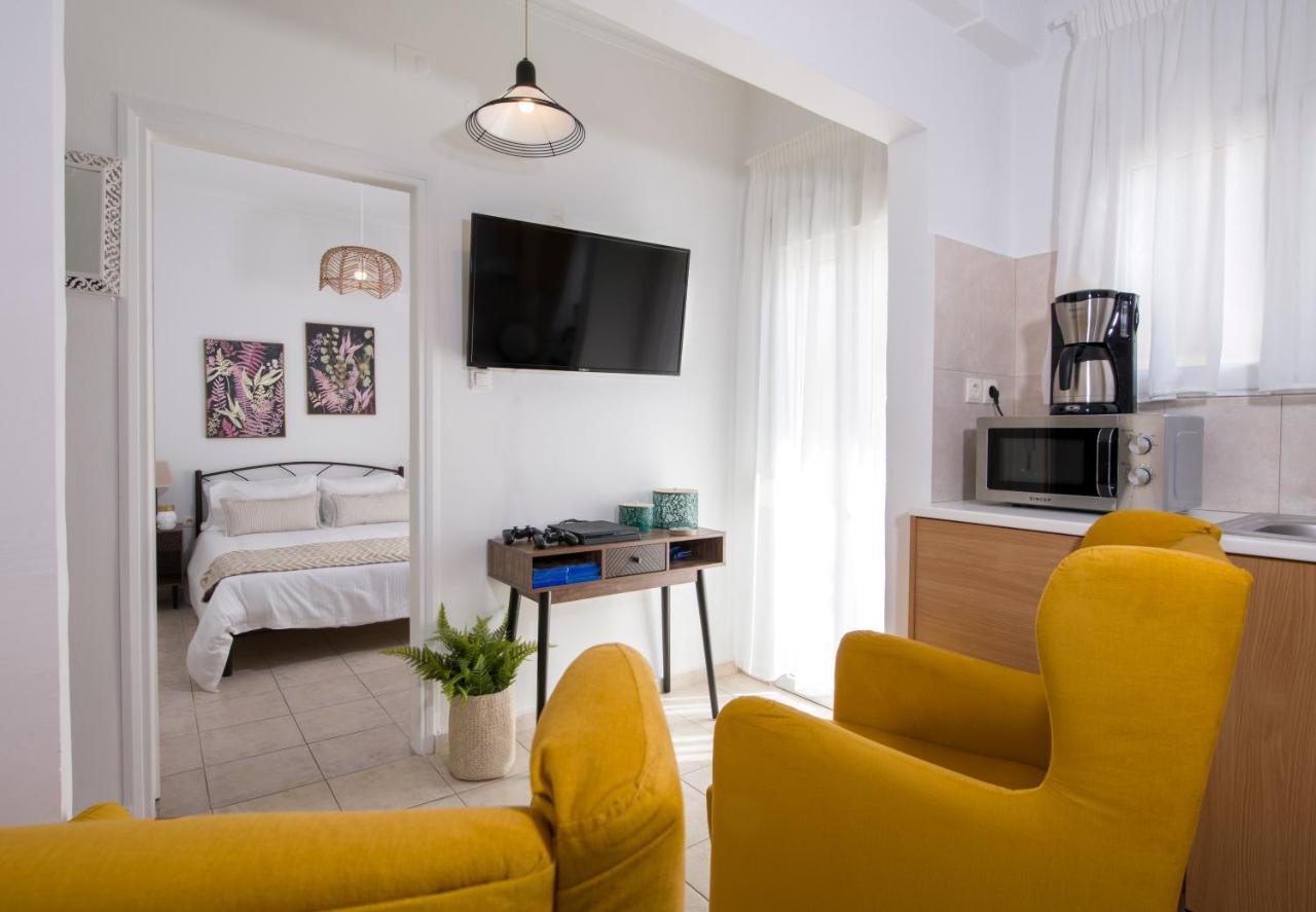 Center Manolia Dream 1 Bedroom Apartment 100M Away From The Beach Chania  Exterior foto
